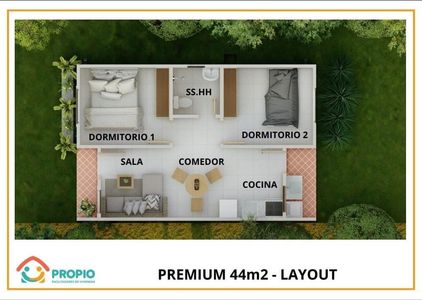 Casa+Terreno al valor de un Alquiler