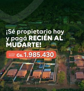 Casa+terreno convencional financiado a precio de Alquiler