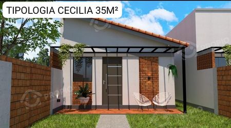 Casa+terreno convencional financiado a precio de Alquiler