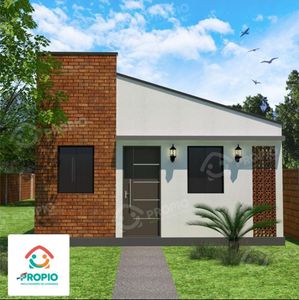 Casa+terreno convencional financiado a precio de Alquiler