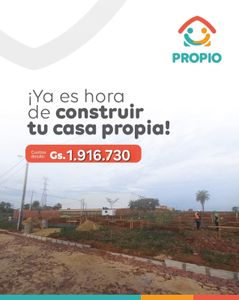 Casa+terreno convencional financiado a precio de Alquiler