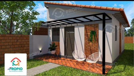 Casa+terreno convencional financiado a precio de Alquiler