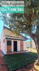 Casa+terreno convencional financiado a precio de Alquiler