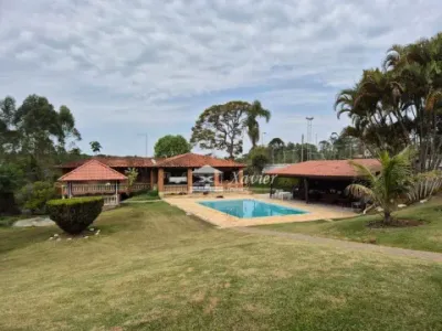 Chácara com 3 dormitórios à venda, 10000 m² por R$ 4.000.000,00 - das Brotas - Cotia/SP