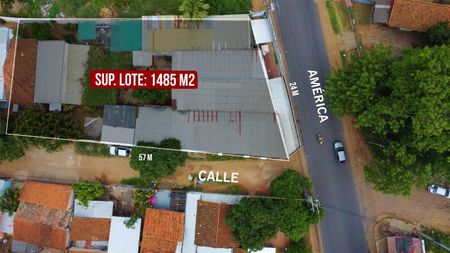 CIUDAD DE LUQUE VENDO PROPIEDAD DE1.485 MTS2. SOBRE IMPORTANTE AVENIDA ZONA CONMEBOL Y AEROPUERTO  Foto 2 de 10