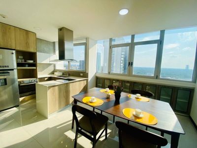 Departamento  amoblado 2 suits, cond, platinum 2