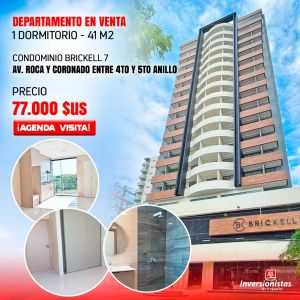 DEPARTAMENTO DE 1 DORMITORIO EN VENTA