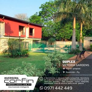 DUPLEX EN CONDOMINIO VICTORIA GARDENS, SAN LORENZO - ZONA PINEDO