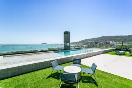 Empreendimento frente mar em Jurerê - Apartamento 3 suítes