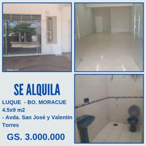 En Alquiler Salon Comercial