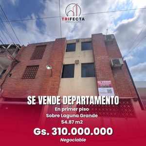 En VENTA Dpto en primer piso sobre Avda. Laguna Grande