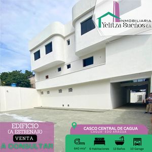En Venta Edificio A Estrenar, Casco Central De Cagua