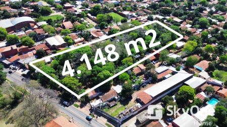 En venta terreno sobre avenida en luque 