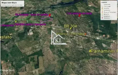 Excelente Terreno 21Hectares - Margen da BR 304 - Próximo a Macaiba