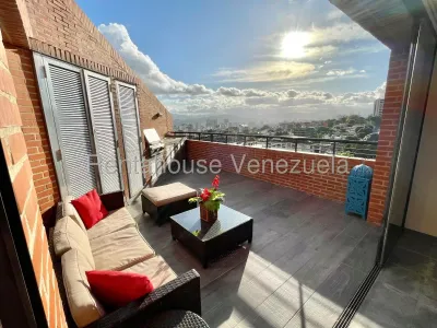 Hermoso Apartamento Con Bellos Jardines Y Vista En Venta En Los Palos Grandes Yf