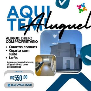 Imóvel para locação sem fiador, com gastos ja inclusos