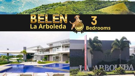  Inicie el año en Casa Amplia y Elegante en La Arboleda, Belén,mejor desarrollo de Belen !