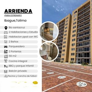 Inmueble en Arriendo, Apartamento en Ibagué, CR TEJARES