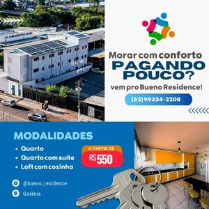 Kitnet funcional com lavanderia e áreas comuns