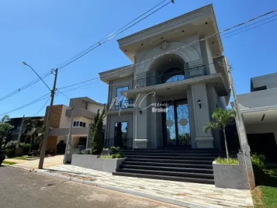 Lindíssima casa à venda com 4 suítes com closet, sendo 2 suítes máster, área Gourmet, piscina aqueci Imagem 1 de 34