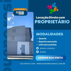 Locação Residencial no setor sol nascente, com e sem suite