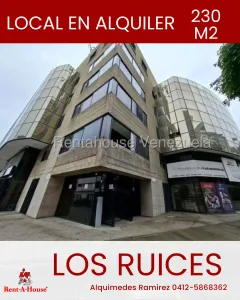 Local En Alquiler Pie De Calle, Los Ruices, Los Cortijos Mls 26-3186
