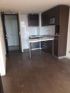 Metro Republica dpto 1dmt living y balcon