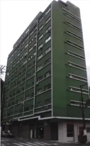 Mobiliado - Apartamento 1 dormitório - Prédio com elevador e portaria - Centro de Santos