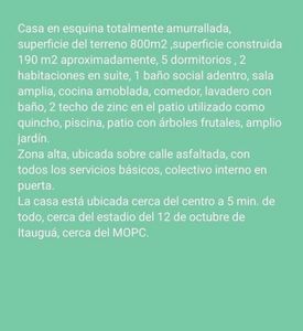 PARA INVERSIONISTA, VENDO CASA EN ITAGUÁ!!!