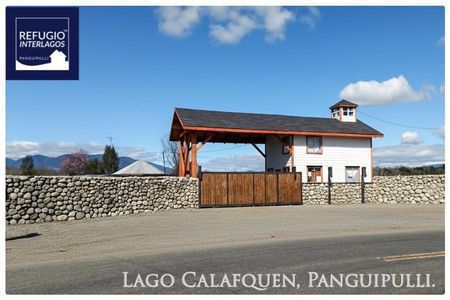 Parcelas en Panguipulli con Crédito directo planas