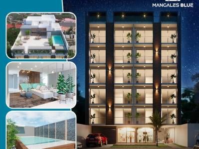 Preventa de Monoambiente modelo MA-8 en edificio Mangales Blue 2, zona norte