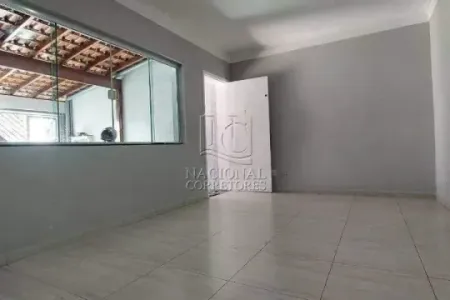 Sobrado com 2 dormitórios para alugar, 130 m² - Vila Homero Thon - Santo André/SP
