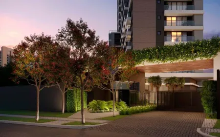 Studio com Sacada e Vaga no Helbor My Place Jardim Botânico Entrega 2025