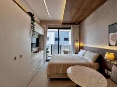 Studio para venda em Moema com 1 quarto, sendo 1 suíte, 27m²