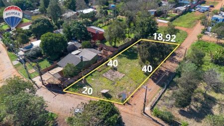 Terreno en Esquina Presidente Franco