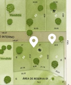 Terreno en venta de 1.140 m²