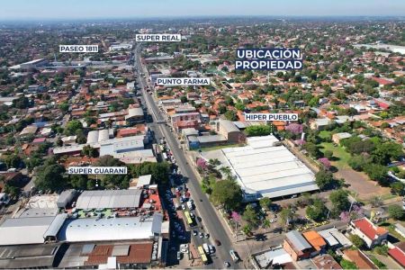 Terreno en venta en Fernando de la Mora zona sur 