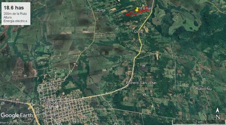 Vendo 18.6 Has En Eusebio Ayala. Cod 035