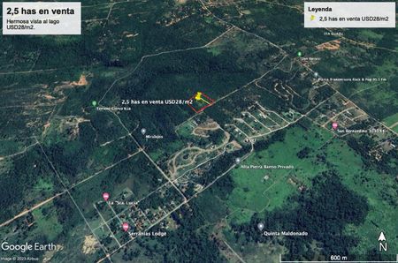 Vendo 2,5 Hectáreas Con Vista Al Lago. San Bernardino. Cod 037