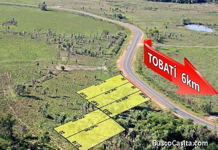 VENDO 5 TERRENOS EN TOBATÍ con toda la documentación necesaria para TITULAR