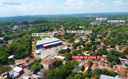 VENDO AMPLIO TERRENO DE 532 m2 EN LUQUE TERCER BARRIO