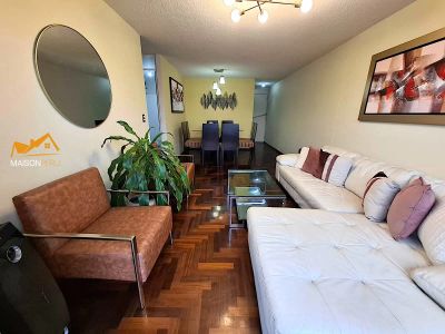 Vendo departamento 88 Metros Cochera 3 Dorm. Chorrillos (Ref: 846)