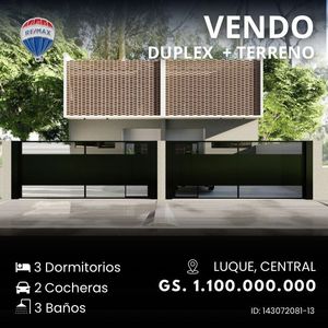 VENDO DUPLEX + TERRENO