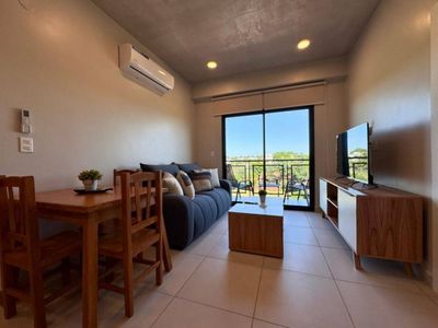 VENDO MODERNO DEPARTAMENTO AMOBLADO 2 DORMITORIOS EN EDIFICIO ZUBA 11 ENCARNACION