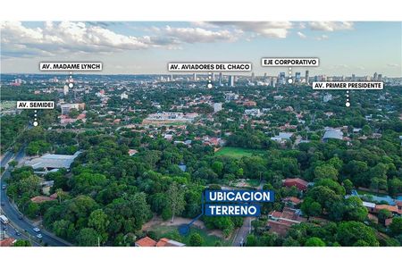 VENDO TERRENO 2.256 M2 A 60 MTRS DE AVDA SEMIDEI BO.MBOCAYATY ASUNCION S/CALLE SGTO RAMON