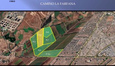 VENDO  TERRENO 9HA EN LA FARFANA MAIPÚ