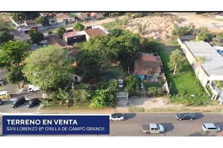 VENDO TERRENO DE 459 M2 S/AVDA.LAGUNA GRANDE SAN LORENZO LIMITE C/FDO.ZONA NORTE