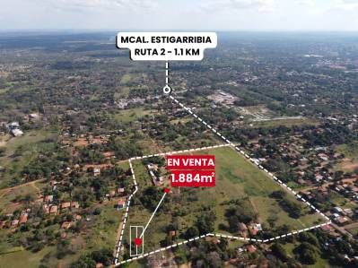 Vendo terreno en Ybyraty, Itauguá, Ruta 2