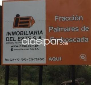 Vendo terrenos en Emboscada