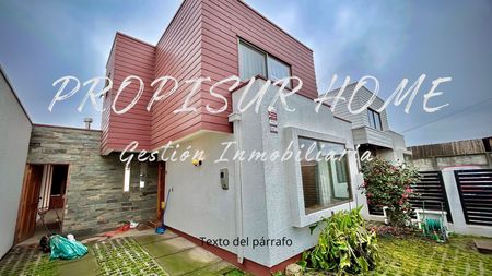 VENTA CASA ANGOL 3D, 2B, PISCINA, SECTOR AVDA. ESMERALDA.